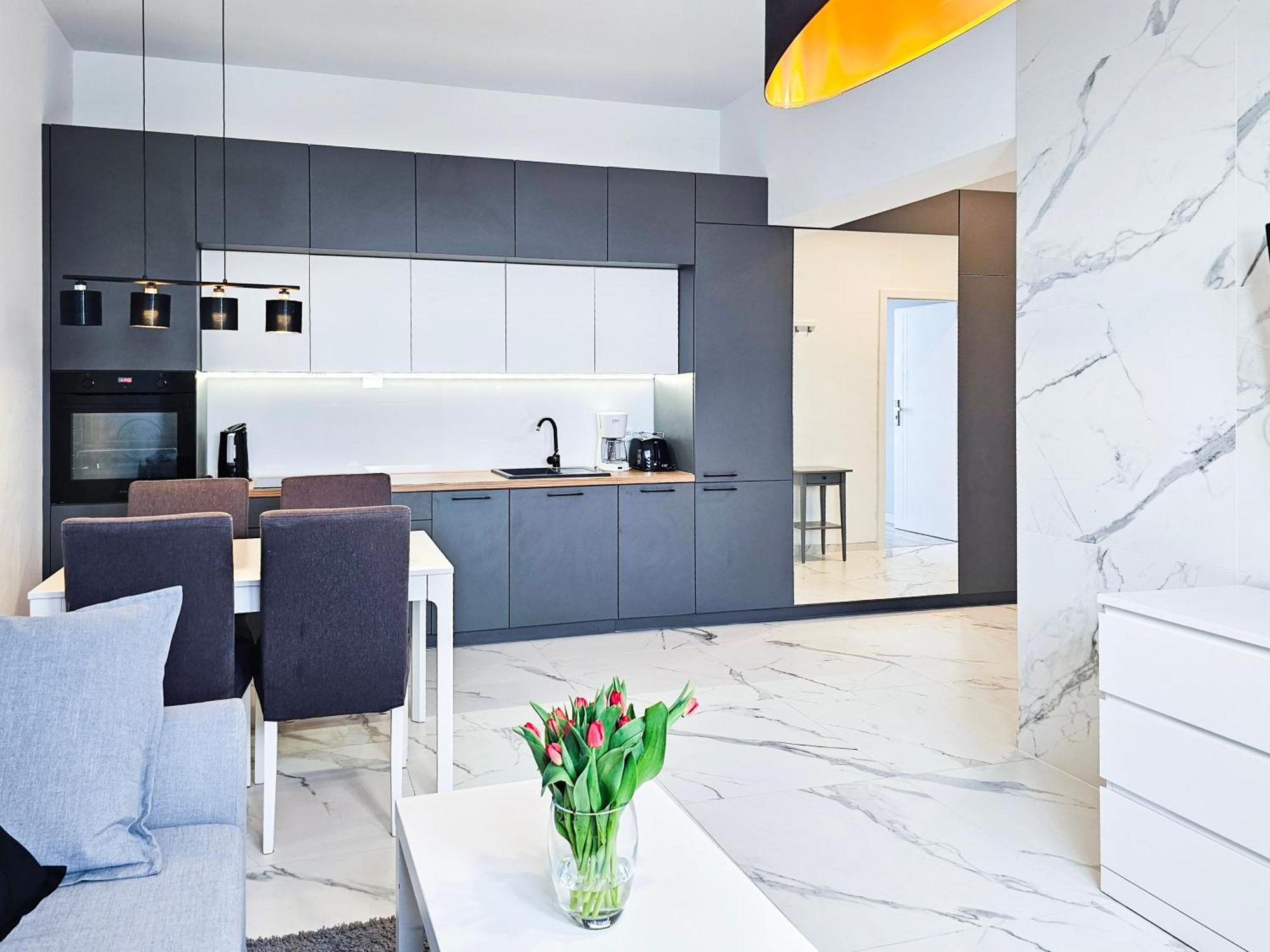 Appartamento Visit Baltic - Platan Tower Grey Świnoujście Esterno foto